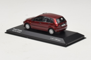 Ford Fiesta Mk5 Rot Metallic Minichamps 1:43 400081101 Druckguss — Bild 3 von 4