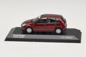 Ford Fiesta Mk5 Rot Metallic Minichamps 1:43 400081101 Druckguss