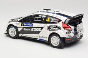 Ford Fiesta RS WRC #4 H. Solberg / C. Patterson Ford Rally Team Rally Finland 2012 Minichamps 1:18 151120804 Druckguss — Bild 5 von 6