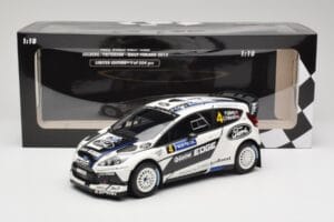 Ford Fiesta RS WRC #4 H. Solberg / C. Patterson Ford Rally Team Rally Finland 2012 Minichamps 1:18 151120804 Druckguss — Bild 6 von 6