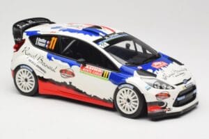 Ford Fiesta RS WRC #11 B. Bouffier / X. Panseri Rally Monte Carlo 2014 Minichamps 1:18 151140811 Druckguss — Bild 4 von 6