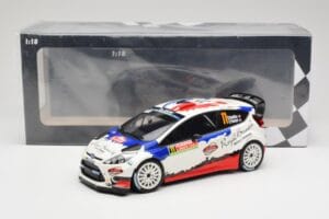 Ford Fiesta RS WRC #11 B. Bouffier / X. Panseri Rally Monte Carlo 2014 Minichamps 1:18 151140811 Druckguss — Bild 6 von 6