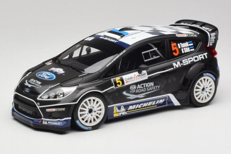 Ford Fiesta WRC #5 O. Tanak / R. Sikk Rally France 2012 Minichamps 1:18 151120805 Druckguss