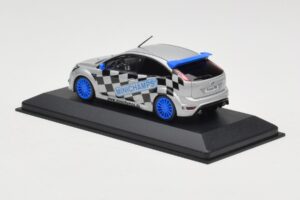 Ford Focus RS Mk2 Promo Blue Wheels Minichamps 1:43 FORD002 Druckguss — Bild 3 von 4