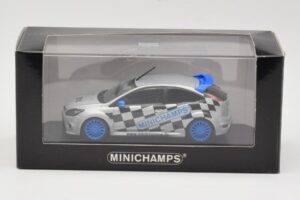 Ford Focus RS Mk2 Promo Blue Wheels Minichamps 1:43 FORD002 Druckguss — Bild 4 von 4