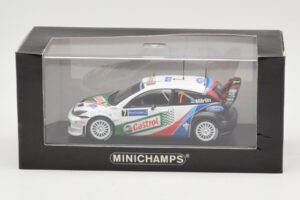 Ford Focus RS WRC #7 M. Martin / M. Park Winner Rally Catalunya 2004 Minichamps 1:43 400048497 Druckguss — Bild 4 von 4