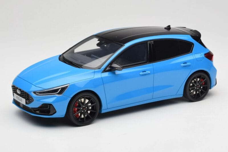 Ford Focus ST Edition Mk4 Azure Blue Otto 1:18 OT1186 Resin