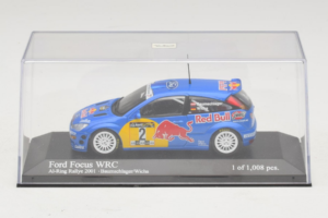 Ford Focus WRC #2 R. Baumgartner / B. Wichs Red Bull Rally Austria 2001 Minichamps 1:43 430008907 Druckguss — Bild 4 von 5