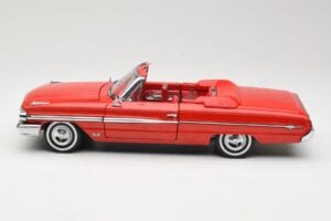 Ford Galaxie 500 Cabriolet Rot Sun Star 1:18 1420 Druckguss — Bild 4 von 8