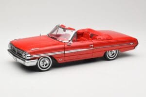 Ford Galaxie 500 Cabriolet Rot Sun Star 1:18 1420 Druckguss