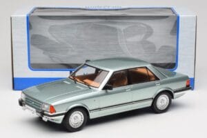 Ford Granada Mk2 2.8 Ghia Light Green Metallic MCG 1:18 MCG18535 Druckguss — Bild 6 von 6
