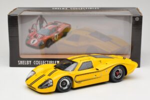 Ford GT40 Mk IV Gelb 1967 Shelby Collectibles 1:18 31414S Druckguss — Bild 8 von 8