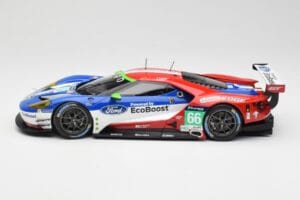 Ford GT GTE Chip Ganassi UK #66 O. Pla / S. Mucke / B. Johnson 24 Hours of Le Mans 2016 Minichamps 1:18 155168666 Druckguss — Bild 3 von 6
