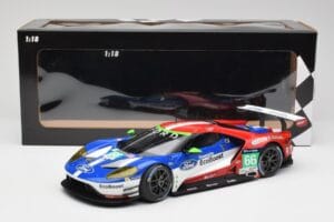 Ford GT GTE Chip Ganassi UK #66 O. Pla / S. Mucke / B. Johnson 24 Hours of Le Mans 2016 Minichamps 1:18 155168666 Druckguss — Bild 6 von 6