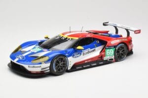 Ford GT GTE Chip Ganassi USA #69 R. Briscoe / R. Westbrook / S. Dixon 24 Hours of Le Mans 2016 Minichamps 1:18 155168669 Druc