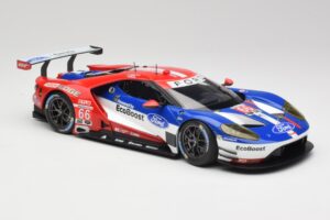 Ford GT #68 D. Muller / J. Hand / S. Bourdais LMGTE Pro Winner 24 Hours of Le Mans 2016 Minichamps 1:18 4012138143098 Druckgu — Bild 4 von 6
