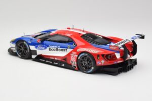 Ford GT #68 D. Muller / J. Hand / S. Bourdais LMGTE Pro Winner 24 Hours of Le Mans 2016 Minichamps 1:18 4012138143098 Druckgu — Bild 5 von 6