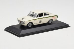 Ford Lotus Cortina Mk1 #59 J. Clark / R. Parsons Sebring 12 Hours 1964 Minichamps 1:43 400648259 Druckguss — Bild 2 von 4