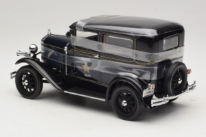 Ford Model A Tudor Police Car Motor City 1:18 43008 Druckguss — Bild 5 von 6