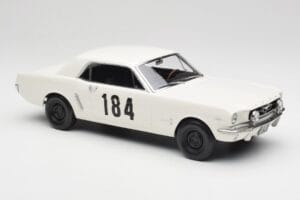 Ford Mustang Hardtop #184 B. Neyret / J. Terramorsi Rally Monte Carlo 1965 Norev 1:18 182801 Druckguss — Bild 4 von 6