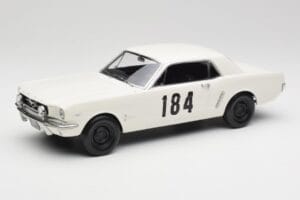 Ford Mustang Hardtop #184 B. Neyret / J. Terramorsi Rally Monte Carlo 1965 Norev 1:18 182801 Druckguss