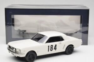 Ford Mustang Hardtop #184 B. Neyret / J. Terramorsi Rally Monte Carlo 1965 Norev 1:18 182801 Druckguss — Bild 6 von 6