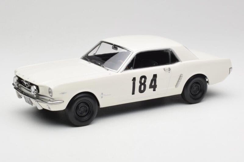 Ford Mustang Hardtop #184 B. Neyret / J. Terramorsi Rally Monte Carlo 1965 Norev 1:18 182801 Druckguss