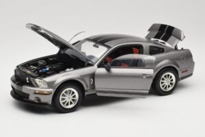 Ford Mustang S197 Shelby GT500 40th Anniversary Grau Shelby Collectibles 1:18 DC075005 Druckguss — Bild 2 von 8