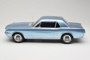 Ford Mustang V8 Hardtop Pony GT Silver Blue GT Spirit 1:12 G089 Resin — Bild 3 von 6