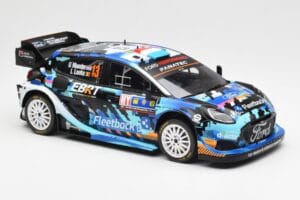 Ford Puma Rally1 #13 G. Munster / L. Louka Rally Central Europe 2023 IXO 1:18 18RMC188 Druckguss — Bild 4 von 6