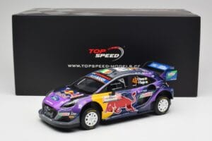 Ford Puma Rally1 #42 C. Breen / P. Nagle M-Sport Ford Rally Italia Sardegna 2022 TopSpeed 1:18 TS0491 Druckguss — Bild 6 von 6