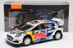 Ford Puma Rally1 WRC M-Sport #16 A. Fourmaux / A. Coria Safari Rally Kenya 2024 IXO 1:18 18RMC207 Druckguss — Bild 6 von 6