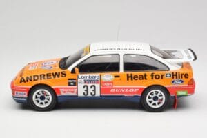 Ford Sierra RS Cosworth #33 R. Brookes RAC Rally 1989 IXO 1:18 18RMC115 Druckguss — Bild 3 von 6