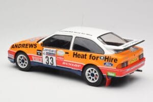Ford Sierra RS Cosworth #33 R. Brookes RAC Rally 1989 IXO 1:18 18RMC115 Druckguss — Bild 5 von 6