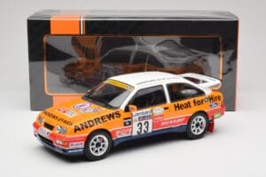 Ford Sierra RS Cosworth #33 R. Brookes RAC Rally 1989 IXO 1:18 18RMC115 Druckguss — Bild 6 von 6
