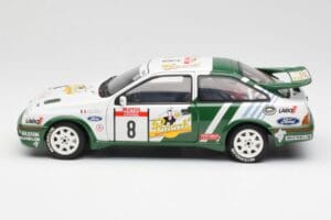Ford Sierra RS Cosworth #8 D. Auriol / B. Occelli Rally Tour de Corse 1988 AUTOart 1:18 88812 Druckguss — Bild 4 von 8