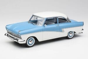Ford Taunus 17M P2 Hellblau & Weiß BoS Models 1:18 BOS019 Druckguss