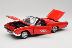 Ford Thunderbird Cabriolet Rot Anson 1:18 30334 Druckguss — Bild 2 von 8