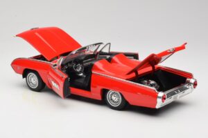 Ford Thunderbird Cabriolet Rot Anson 1:18 30334 Druckguss — Bild 5 von 8