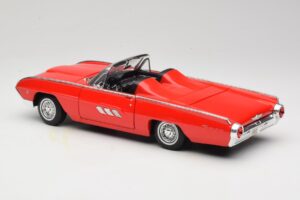 Ford Thunderbird Cabriolet Rot Anson 1:18 30334 Druckguss — Bild 7 von 8