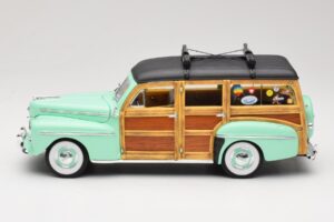 Ford Woody Panel Wagon Mintgrün Road Signature 1:18 20028 Druckguss — Bild 4 von 8