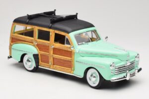 Ford Woody Panel Wagon Mintgrün Road Signature 1:18 20028 Druckguss — Bild 6 von 8