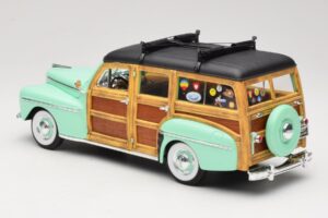Ford Woody Panel Wagon Mintgrün Road Signature 1:18 20028 Druckguss — Bild 7 von 8