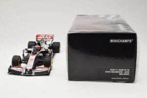 Haas VF-20 #20 K. Magnussen Abu Dhabi GP 2020 Minichamps 1:18 110201720 Druckguss — Bild 6 von 6
