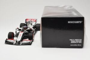 Haas VF-20 #8 R. Grosjean Bahrain GP 2020 Minichamps 1:18 110201508 Druckguss — Bild 6 von 6