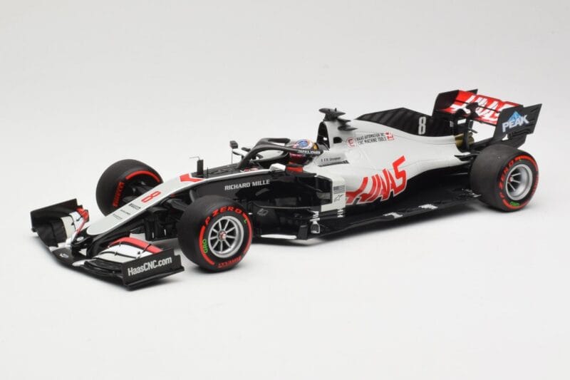 Haas VF-20 #8 R. Grosjean Bahrain GP 2020 Minichamps 1:18 110201508 Druckguss