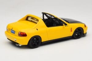 Honda Civic del Sol Spoon Phoenix Yellow Otto 1:18 OT1154 Resin — Bild 3 von 6