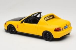 Honda Civic del Sol Spoon Phoenix Yellow Otto 1:18 OT1154 Resin — Bild 4 von 6
