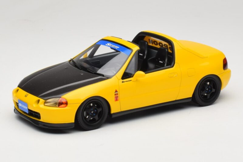 Honda Civic del Sol Spoon Phoenix Yellow Otto 1:18 OT1154 Resin