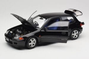Honda Civic SiR II EG6 VTEC Schwarz LCD 1:18 LCD18018-BL Druckguss — Bild 2 von 9